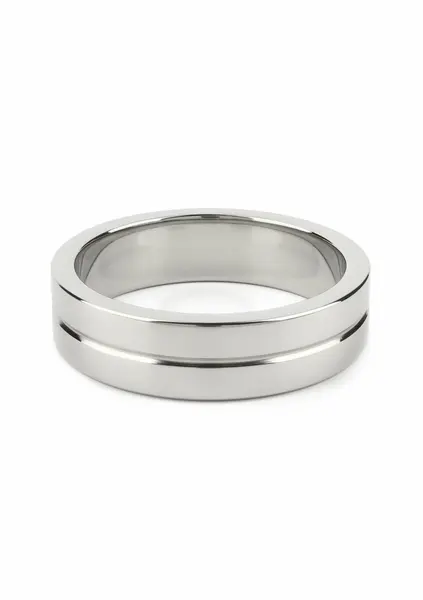 Mr. Steel prsten od nerđajućeg čelika sa jednim žlebom 50mm polirana završnica