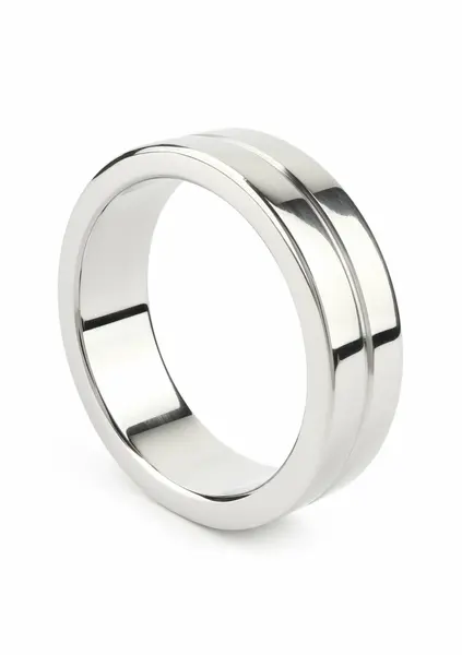 Mr. Steel Single Grooved prsten 45mm od nerđajućeg čelika elegantan dizajn