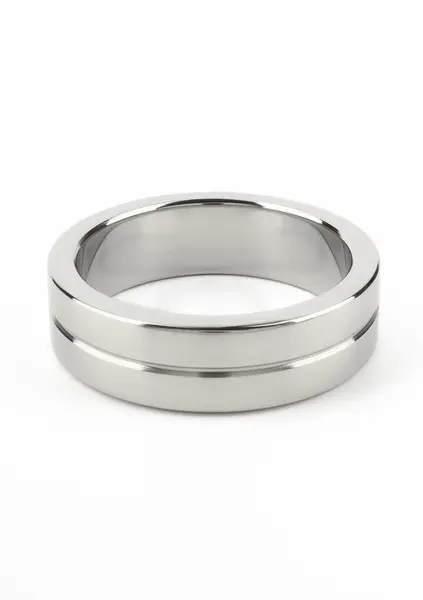 Mr. Steel Single Grooved prsten 45mm od nerđajućeg čelika elegantan dizajn