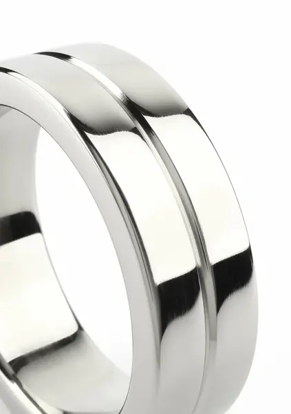 Mr. Steel prsten sa jednim žlebom 40mm od poliranog nerđajućeg čelika