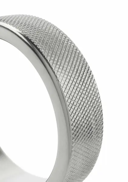 Mr. Steel CrissCross C ring 50mm teksturisani prsten od nerđajućeg čelika