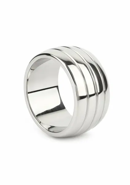 Mr. Steel ovalni čelični prsten 50mm od nerđajućeg čelika za maksimalnu udobnost