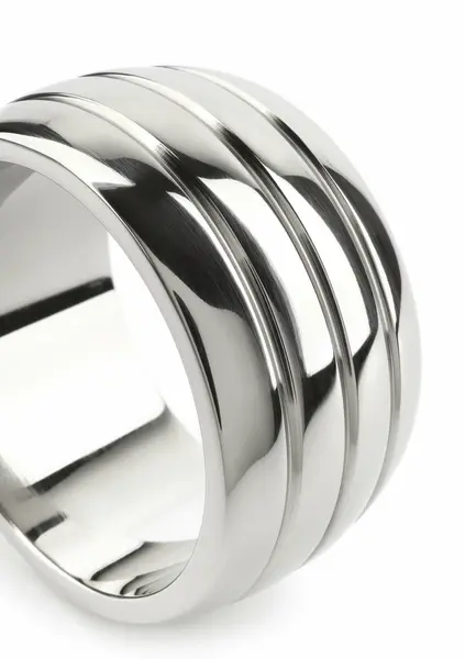 Mr. Steel ovalni čelični prsten 50mm od nerđajućeg čelika za maksimalnu udobnost