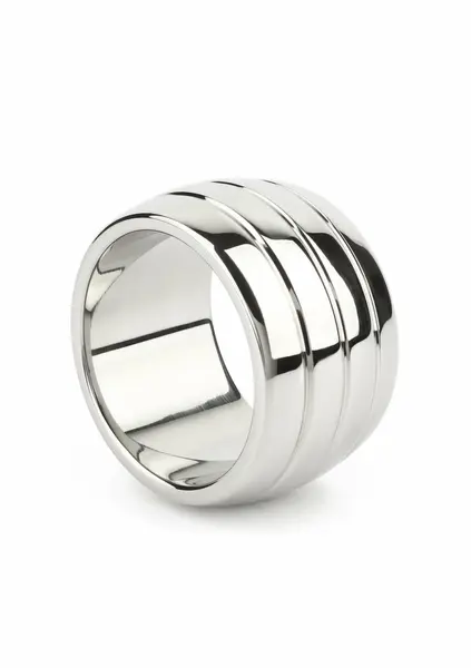 Mr. Steel Oval Barrel C ring 40mm prsten od nerđajućeg čelika za maksimalnu udobnost