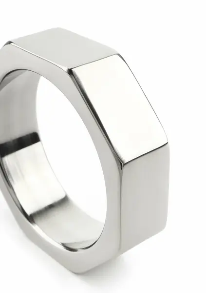 Mr. Steel Nut C-Ring 45mm od nerđajućeg čelika sa heksagonalnim dizajnom