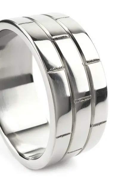 Mr. Steel The Wall C prsten 55mm široki prsten od nerđajućeg čelika
