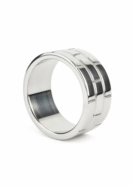 Mr. Steel The Wall C-ring 50mm prsten od nerđajućeg čelika sa širokom trakom