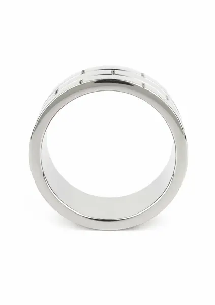 Mr. Steel The Wall C-ring 50mm prsten od nerđajućeg čelika sa širokom trakom