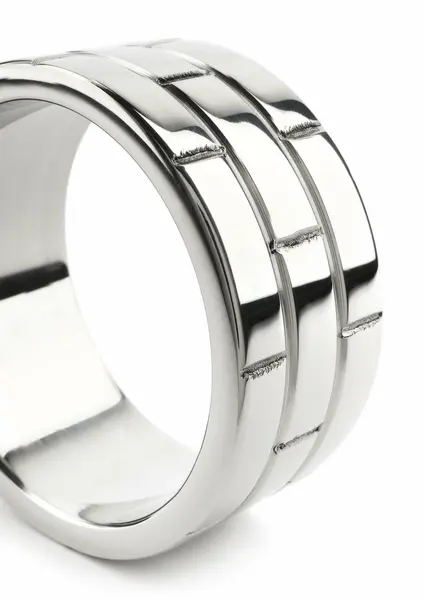 Mr. Steel The Wall C-ring 50mm prsten od nerđajućeg čelika sa širokom trakom