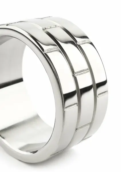 Mr. Steel The Wall C-ring 45mm prsten od nerđajućeg čelika sa širokom trakom