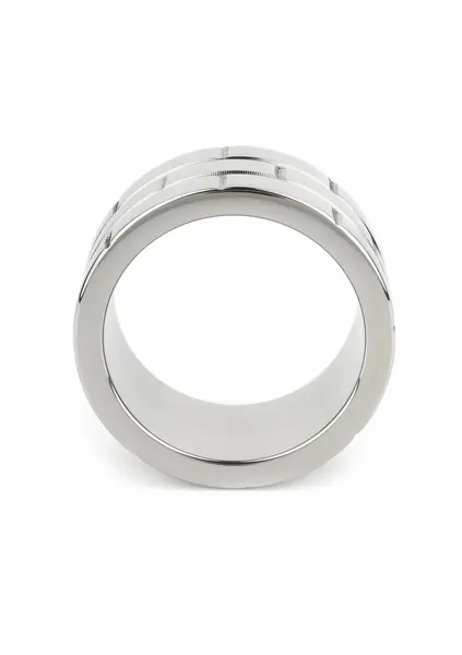 Mr. Steel The Wall C-Ring 40mm prsten od nerđajućeg čelika sa širokom trakom