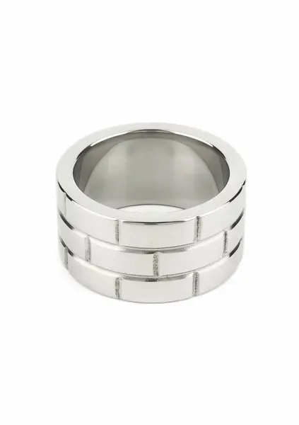 Mr. Steel The Wall C-Ring 40mm prsten od nerđajućeg čelika sa širokom trakom