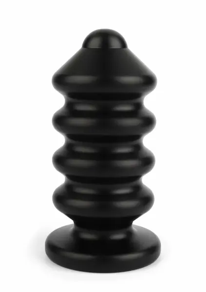 Mr. Steel Ass Blaster Large analni čep od nerđajućeg čelika mat crni
