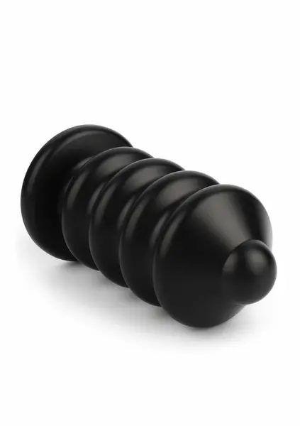Mr. Steel Ass Blaster Large analni čep od nerđajućeg čelika mat crni