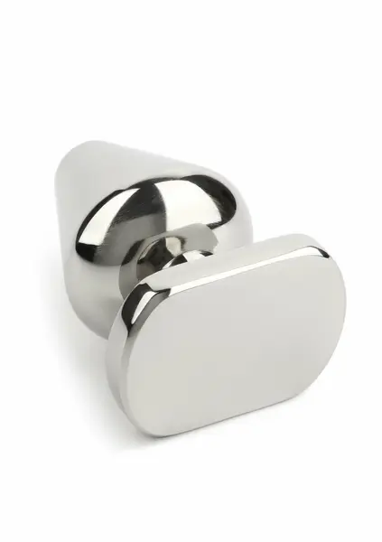 Mr. Steel Heavy Steel Plug Small, anatomski konusni čep od nerđajućeg čelika kompaktne veličine