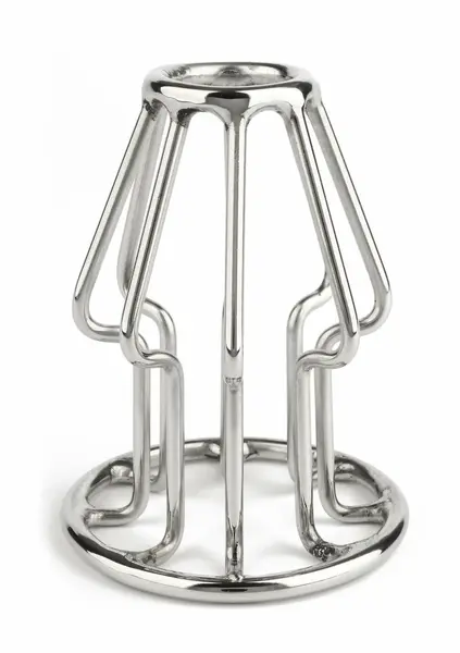 Mr. Steel Trapezoid Plug Small, šuplji analni čep od nerđajućeg čelika