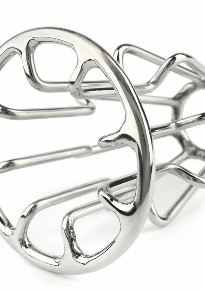 Mr. Steel Trapezoid Plug Small, šuplji analni čep od nerđajućeg čelika