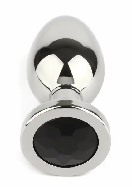 Mr. Steel Jeweled Plug Large analni čep od nerđajućeg čelika sa ukrasnim kamenom