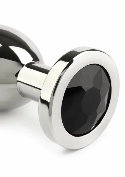 Mr. Steel Jeweled Plug Large analni čep od nerđajućeg čelika sa ukrasnim kamenom