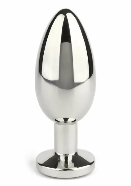 Mr. Steel Jeweled Plug Large, analni čep od nerđajućeg čelika sa ukrasnim kamenom