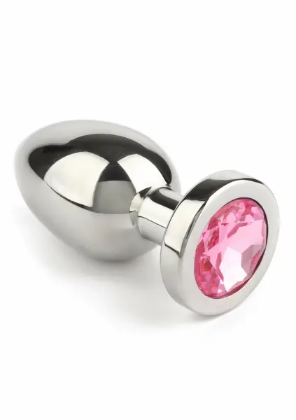 Mr. Steel Jeweled Plug Small metalni analni čep sa ukrasnim kristalom