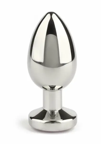 Mr. Steel Jeweled Plug Small metalni analni čep sa ukrasnim kristalom