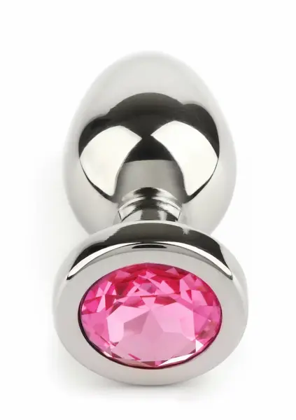 Mr. Steel Jeweled Plug Small metalni analni čep sa ukrasnim kristalom