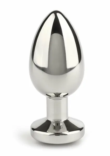 Mr. Steel Jeweled Plug Small elegantni čep od medicinskog čelika sa kristalom na bazi