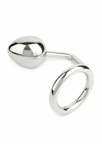 Mr. Steel Ass Hitch Egg 50 mm with Stainless Steel Grip Ring 50 mm