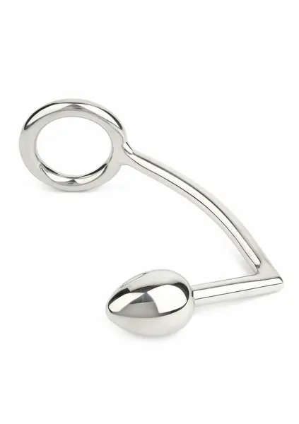 Mr. Steel Ass Hitch analno jaje 30 mm sa prstenom od nerđajućeg čelika 40 mm