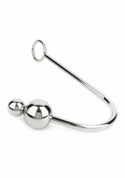 Mr. Steel Anal Hook Double Balls 25+40mm Stainless Steel System