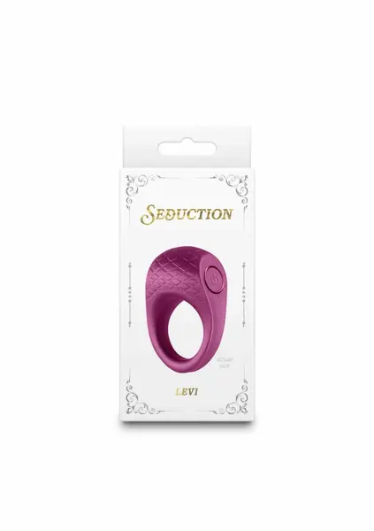 Seduction Levi punjivi silikonski vibro prsten, 3 brzine, 7 modova