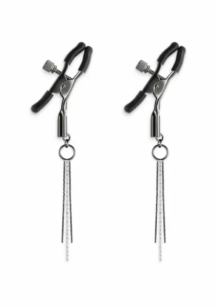 NS Novelties Bound D3 Adjustable Nipple Clamps Silicone Tips