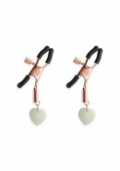 NS Novelties Nipple Clamps G3 podesive metalne štipaljke za bradavice sa silikonskim vrhovima