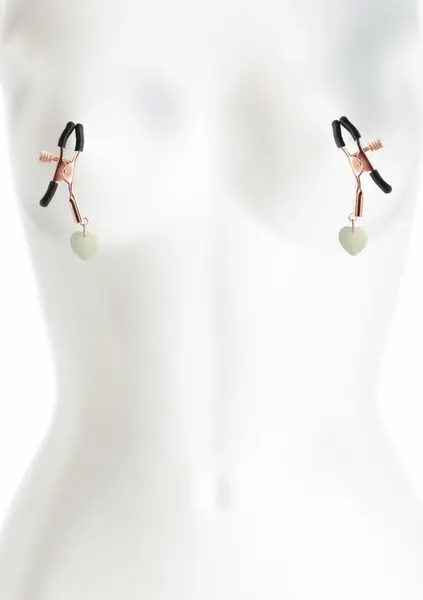 NS Novelties Nipple Clamps G3 podesive metalne štipaljke za bradavice sa silikonskim vrhovima