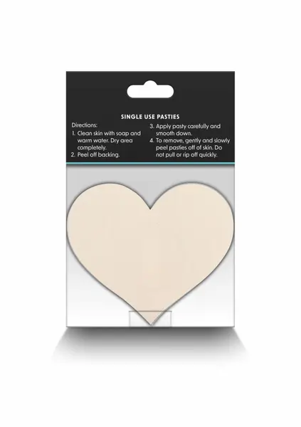 NS Novelties Pretty Pasties Heart I Assort 4 Pair - Decorative Adhesive Set