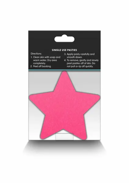 NS Novelties Pasties Star II Assort 4 Pair - Decorative Adhesive Covers