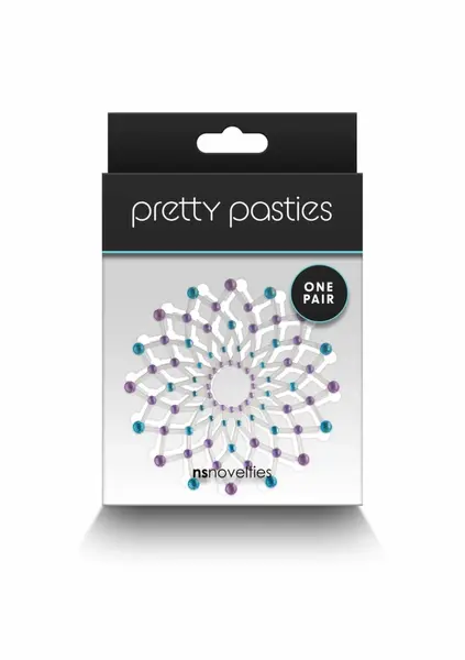 NS Novelties Pasties Charm II ukrasne samolepljive nalepnice za bradavice u obliku srca
