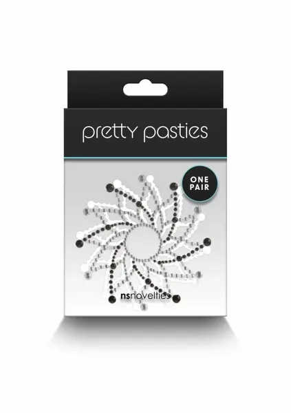NS Novelties Pasties Charm I, dekorativne samolepljive nalepnice za bradavice u obliku srca