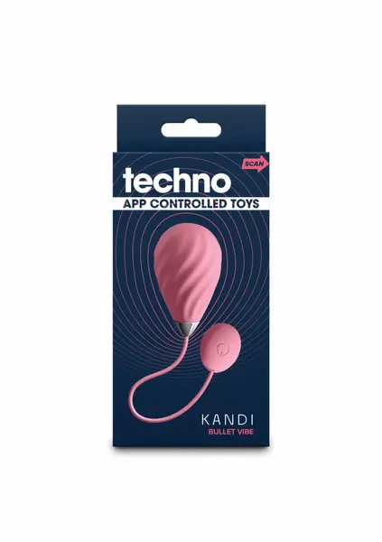 Techno Kandi silikonski intimni uređaj sa aplikacijom i 19 funkcija
