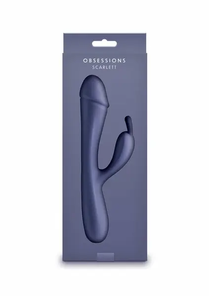 Obsessions Scarlett punjivi silikonski vibrirajući intimni stimulator crveni