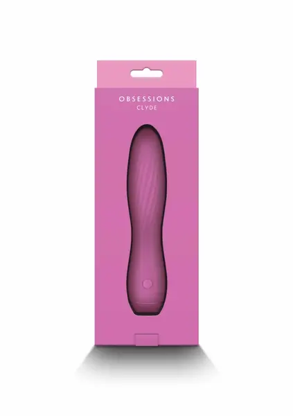 Obsession Clyde punjivi silikonski intimni stimulator crni