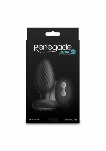 Renegade Alpine 2.0 Intimate Plug with Remote & Gyrating Motor