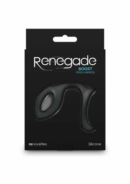 Renegade Boost podesivi silikonski pojas crni