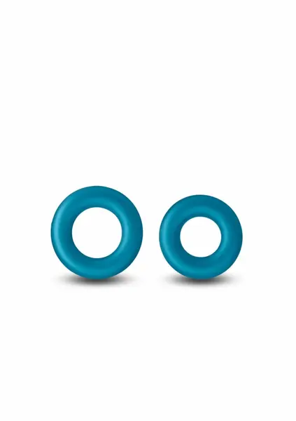 Renegade Erectus Silicone Rings Set - Flexible Black 3-Pack