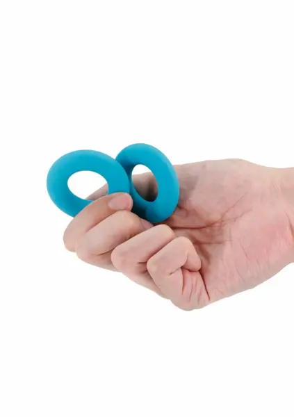 Renegade Erectus Silicone Rings Set - Flexible Black 3-Pack