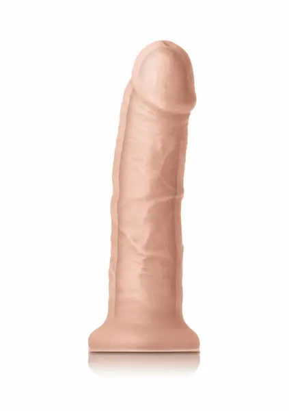 NS Novelties Colours Dual Density Wide 7 inch Platinum Silicone Model