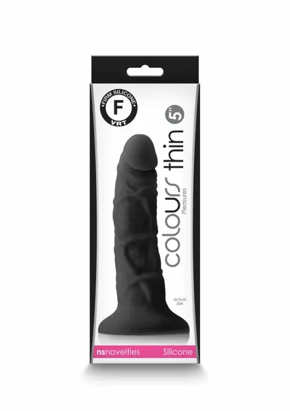 NS Novelties Colours Pleasures Thin 5 Inch Silicone Model Pink