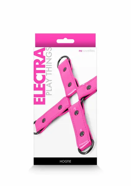 NS Novelties Electra Hog Tie sistem za vezivanje, neopren, crni
