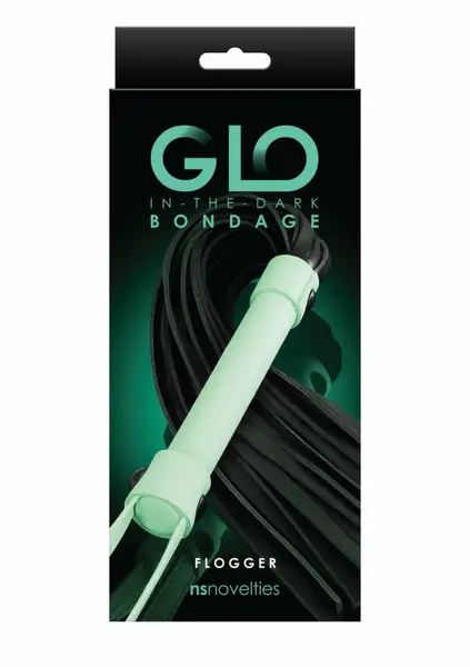 NS Novelties Glo Flogger svetleći sintetički bič